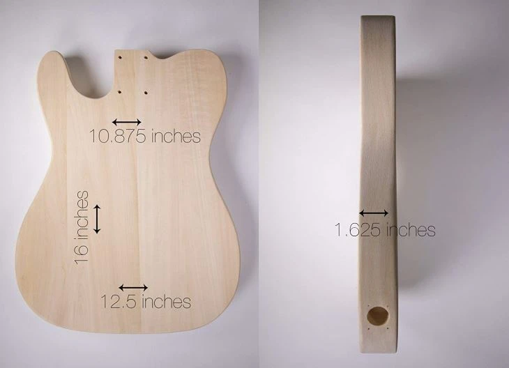 DIY Electric Guitar Kit Tele Style Build Your Own Guitarwood Custom Style Electric Guitar Kits