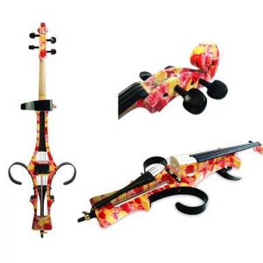 4/4 تشيلو كهربائي ملون احترافي