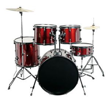 5 قطع مجموعة طبل كاملة